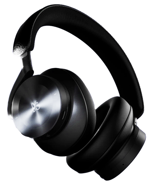 schwarze kabellose Over-Ear-Kopfhörer